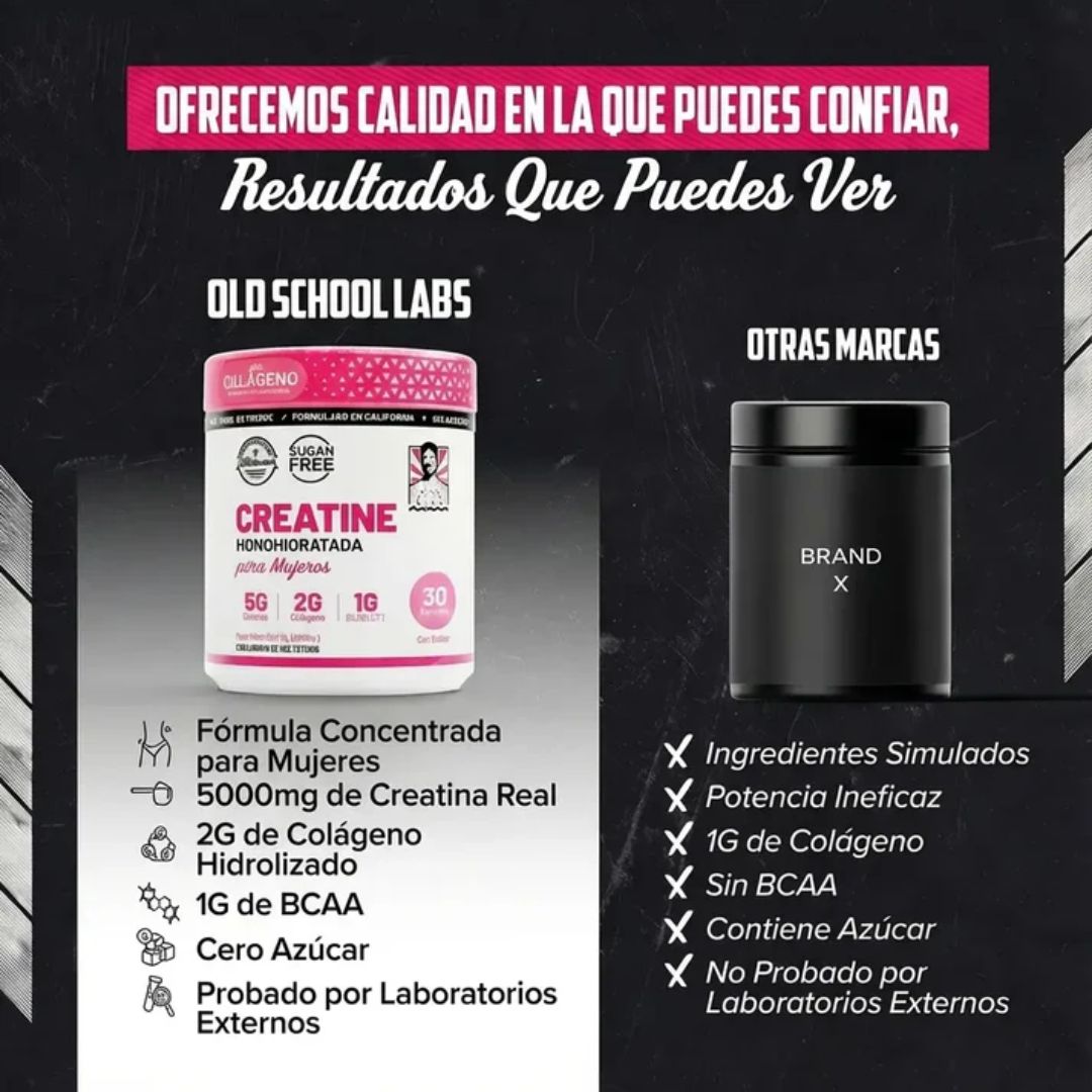 Creatina Old School para los que entrenan en serio | Original.
