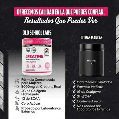 Creatina Old School para los que entrenan en serio | Original.
