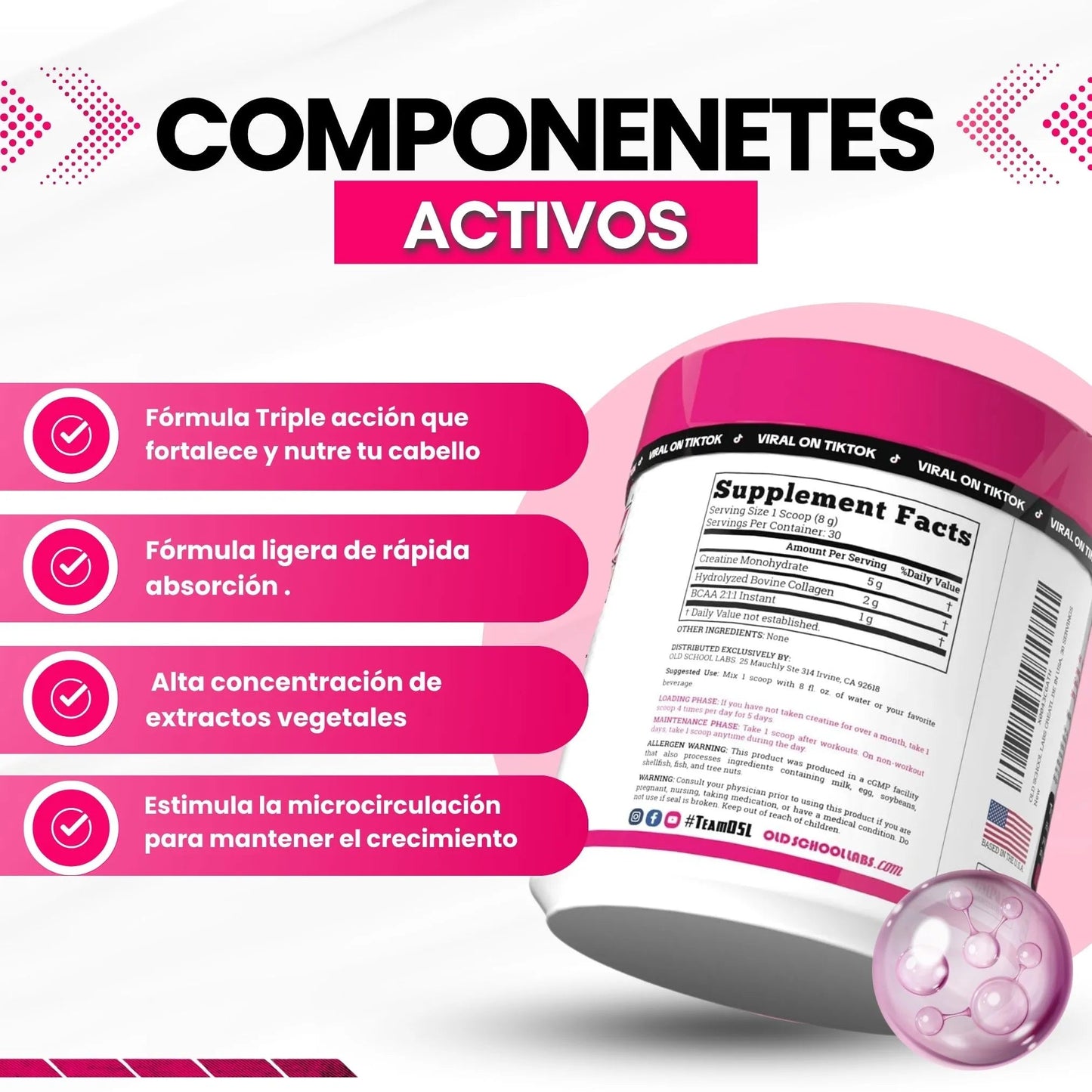 Creatina Old School para los que entrenan en serio | Original.