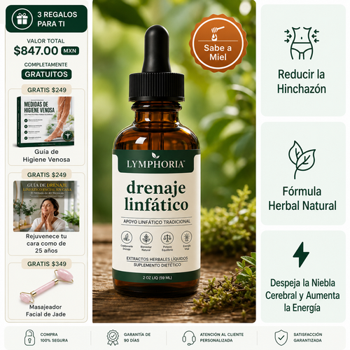 Gotas de drenaje linfático ®