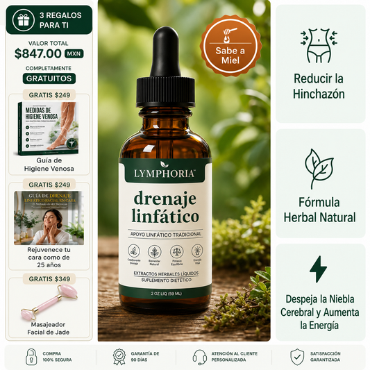 Gotas de drenaje linfático ®