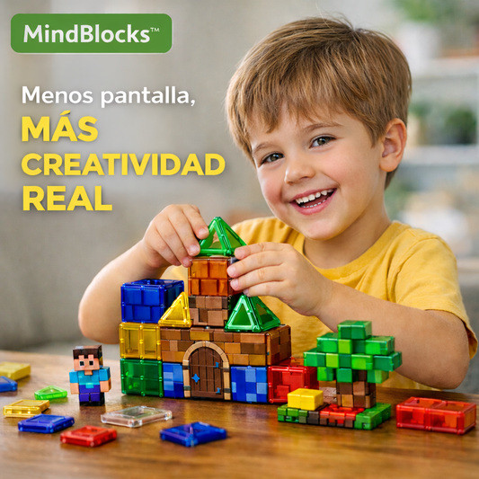 MindBlocks™: Menos pantallas. Más creatividad. Más futuro.