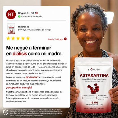 Astaxantina - El Antioxidante Maestro para tu Salud Visual, Renal, piel y Energía.