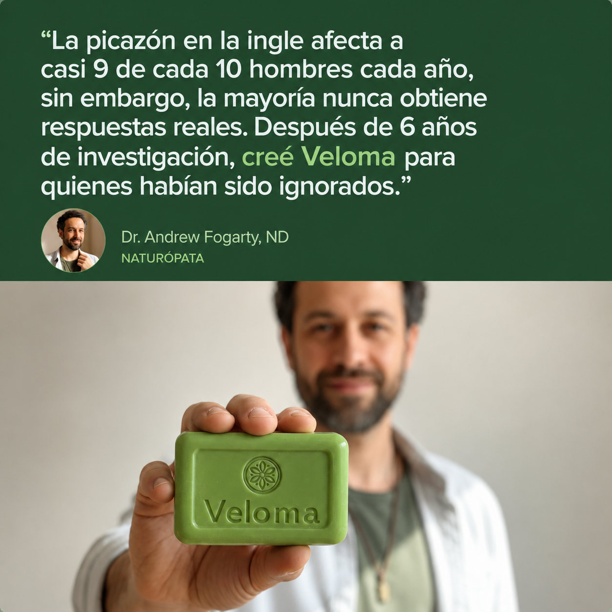 Los hombres que se deshicieron de años de tiña inguinal para siempre no usarán ningún otro producto.