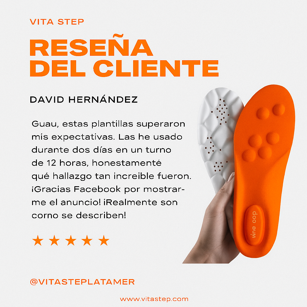 Vita Step: Del dolor y miedo, al Alivio y seguridad en cada paso.