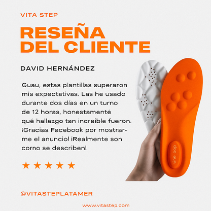Vita Step: Del dolor y miedo, al Alivio y seguridad en cada paso.