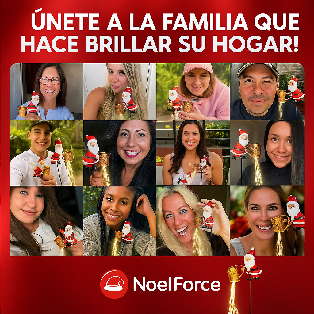 NoelForce™🎅 La luz que convierte tu hogar en una postal navideña.