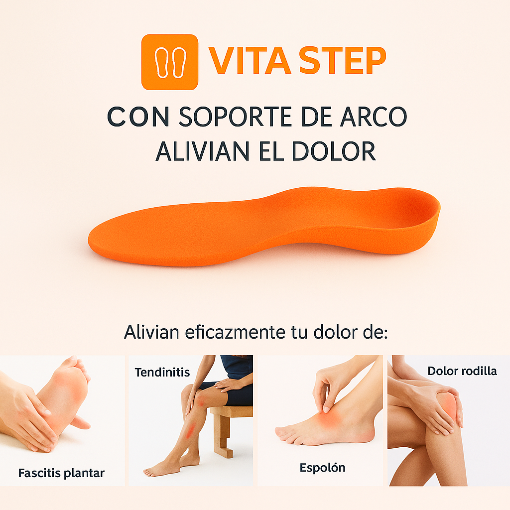 Vita Step: Del dolor y miedo, al Alivio y seguridad en cada paso.