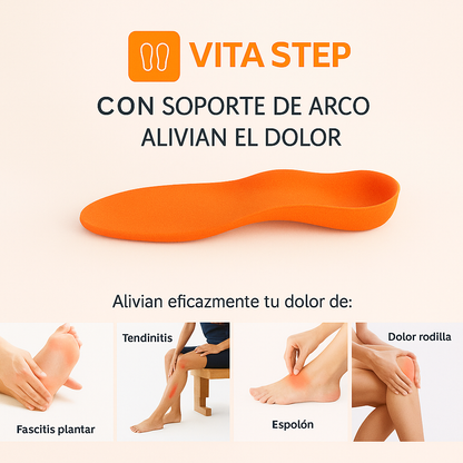 Vita Step: Del dolor y miedo, al Alivio y seguridad en cada paso.