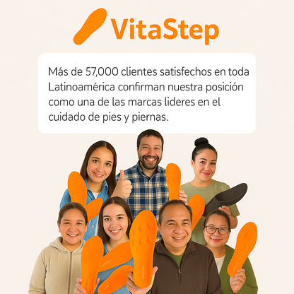 Vita Step: Del dolor y miedo, al Alivio y seguridad en cada paso.