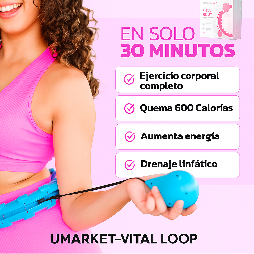 DESAFÍO VITAL-LOOP Transforma tu cuerpo y tu energía en solo 30 minutos al día 💪