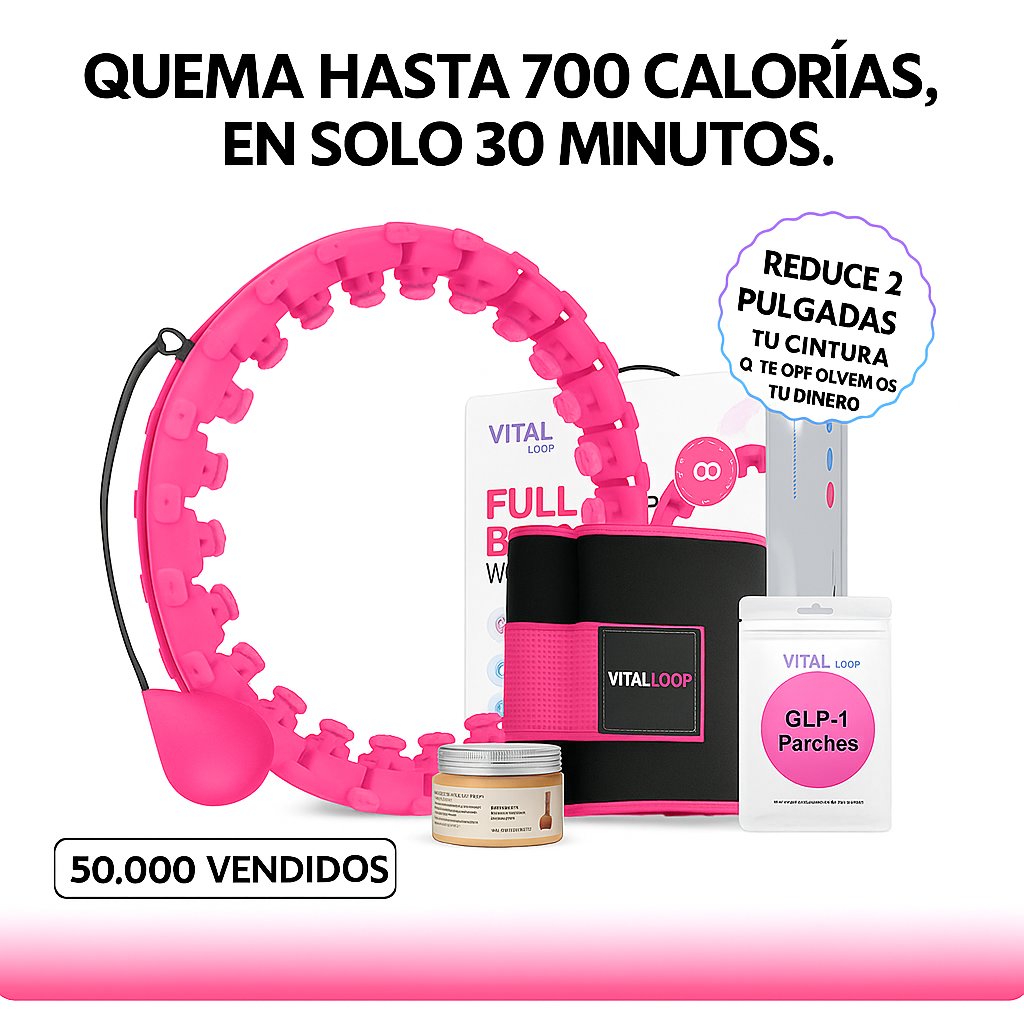 DESAFÍO VITAL-LOOP Transforma tu cuerpo y tu energía en solo 30 minutos al día 💪