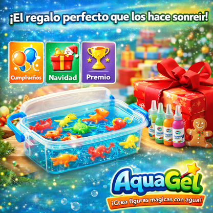 AquaGel: Menos tiempo en pantalla, más imaginación.