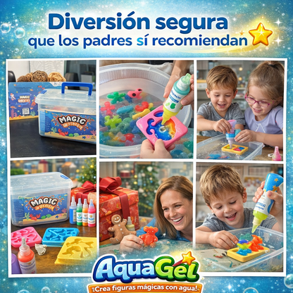 AquaGel: Menos tiempo en pantalla, más imaginación.
