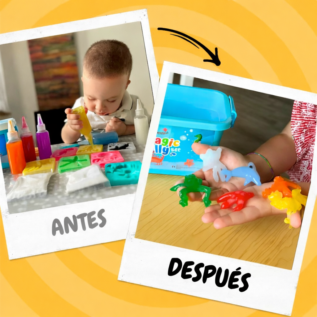 AquaGel: Menos tiempo en pantalla, más imaginación.