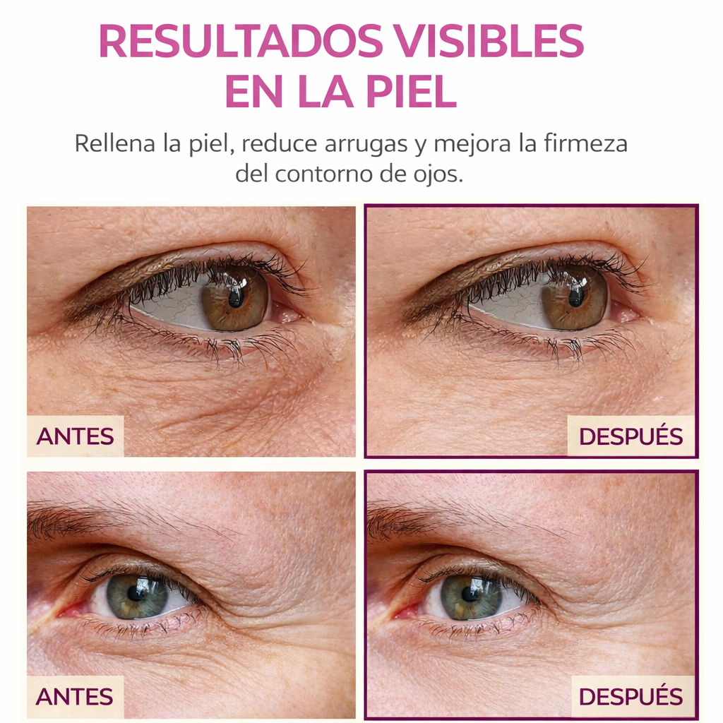 Bálsamo antiarrugas, piel más firme, lisa y luminosa,resultados desde la primera aplicación