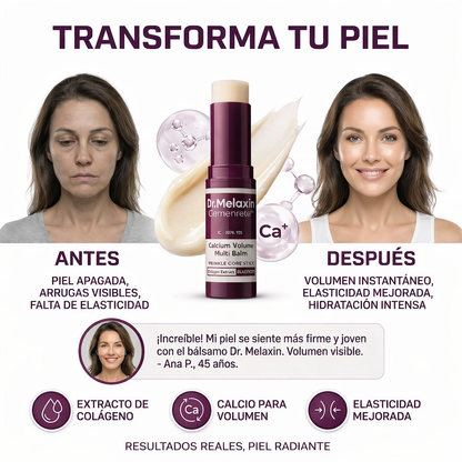 Bálsamo antiarrugas, piel más firme, lisa y luminosa,resultados desde la primera aplicación