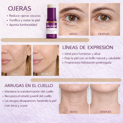 Bálsamo antiarrugas, piel más firme, lisa y luminosa,resultados desde la primera aplicación