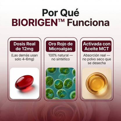 Astaxantina - El Antioxidante Maestro para tu Salud Visual, Renal, piel y Energía.