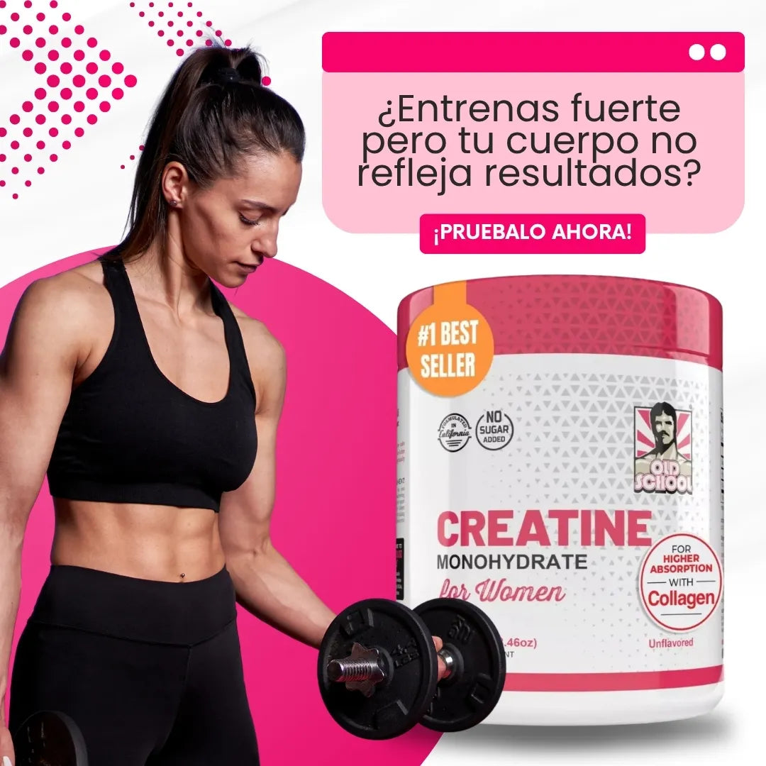 Creatina Old School para los que entrenan en serio | Original.