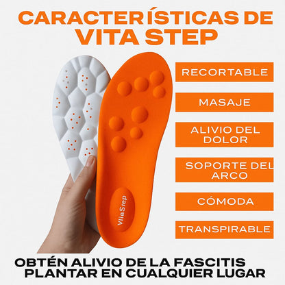 Vita Step: Del dolor y miedo, al Alivio y seguridad en cada paso.