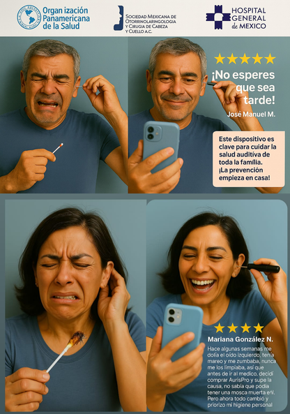 AurisPro: Control visual, Cuidado sin miedo.