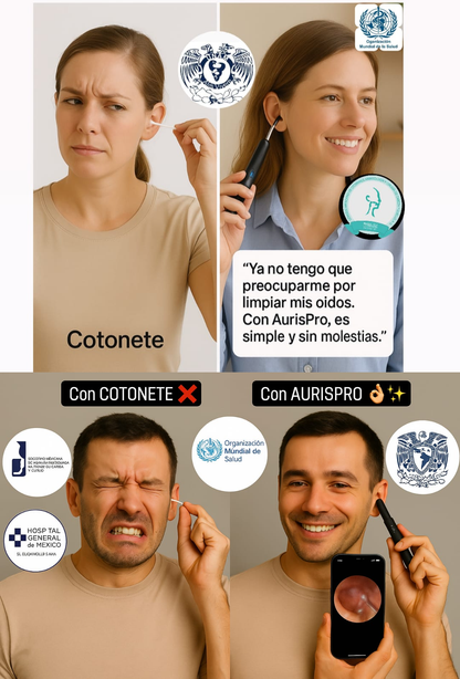 AurisPro: Control visual, Cuidado sin miedo.